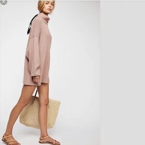 Free People Softly Structured Tunic Sweater